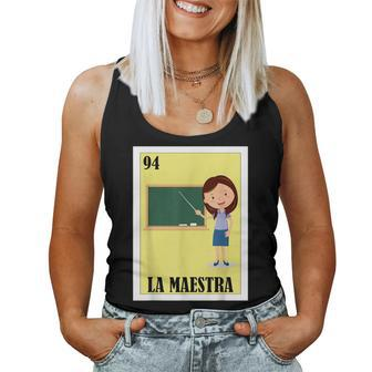 Mexican For Teachers La Maestra Women Tank Top | Mazezy