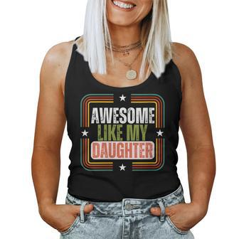 Mom & Dad From Daughter Parents' Day Women Tank Top | Mazezy