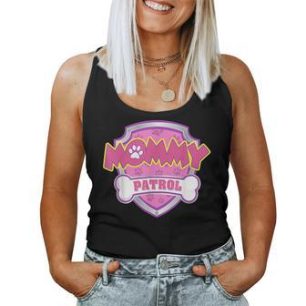 Mommy-Patrol-Dog Mom Dad For Women Tank Top - Seseable