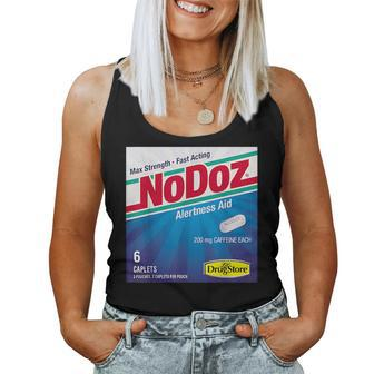 Nurse Pharmacy Halloween Costume Nodoz Alertness Aid Women Tank Top - Seseable