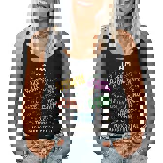 Paraeducator Heart To Care Paraprofessional Teachers Women Tank Top | Mazezy