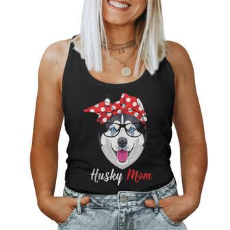 Siberian Husky Mom For Dogs Lovers Women Tank Top | Mazezy