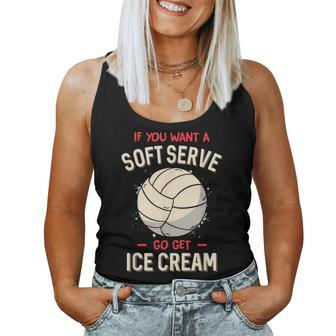 Funny Volleyball For Girls Ns Women Women Tank Top - Seseable