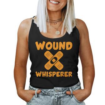 Wound Whisperer Rn Wound Care Nurses Love Nursing Women Tank Top - Seseable