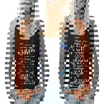 G Bomb Grandma Gift Being A G Bomb Doesnt Make Me Old Women Tank Top Weekend Graphic - Seseable