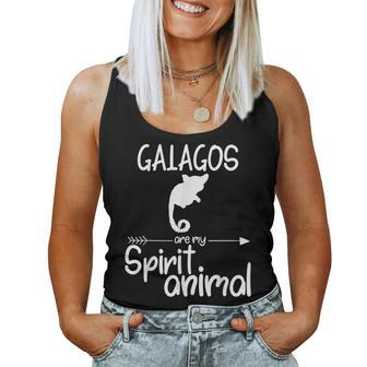 Galagos Are My Spirit Animal For Monkey Lemur Women Tank Top | Mazezy