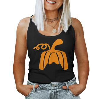 Gamer Halloween Costumes For Boys Pumpkin Fall Video Game Halloween Women Tank Top | Mazezy