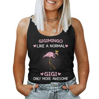 Gigimingo Like A Normal Gigi Only More Awesome Grandma Women Tank Top Basic Casual Daily Weekend Graphic - Thegiftio UK