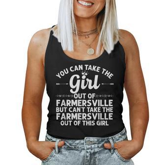 Girl Out Of Farmersville Tx Texas Home Roots Usa Women Tank Top | Mazezy