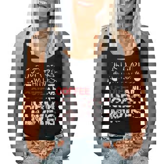 Girl Who Loves Coffee & Horror Movies Horror Movie Women Tank Top | Mazezy