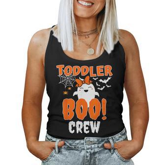 Girl Toddler Boo Crew Daycare Teacher Halloween Party Women Tank Top - Thegiftio UK
