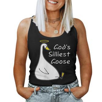 Gods Silliest Goose Goose Gods Silliest Goose Women Tank Top | Mazezy