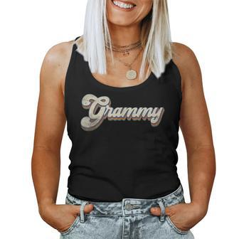 Grammy Gifts For Grandma Retro Vintage Mothers Day Grammy Women Tank Top Basic Casual Daily Weekend Graphic - Seseable