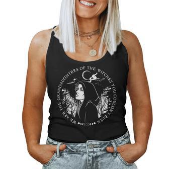 Granddaughters Of The Witches Feminist Women Tank Top Basic Casual Daily Weekend Graphic - Seseable
