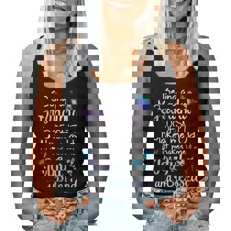 Grandma Gift Being A Grandma Doesnt Make Me Old Women Tank Top Weekend Graphic - Seseable