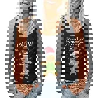 Grandma Gingerbread Family Matching Christmas Women Tank Top - Thegiftio