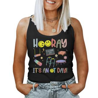 Groovy Hooray It’S An Ot Day Occupational Therapy I Love Women Tank Top - Monsterry CA