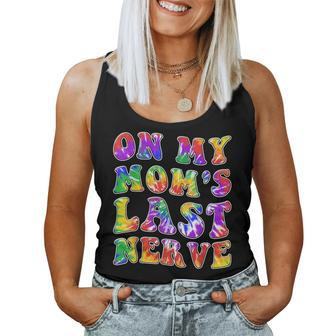 Groovy Son & Daughter On My Moms Last Nerve Women Tank Top | Mazezy