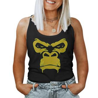 Halloween Costume Gorilla Face Scary Monkey For Boys Women Tank Top | Mazezy