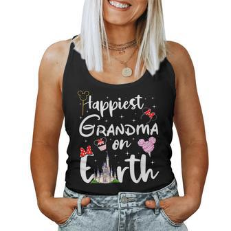 Happiest Grandma On Earth Mother Day Women Tank Top | Mazezy AU