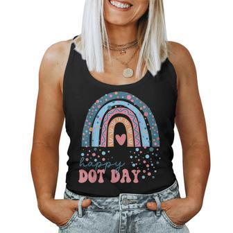 Happy Dot Day 2023 Colorful Rainbow Polka Dot Boys Girls Women Tank Top - Seseable
