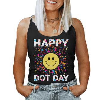 Happy Dot Day Colorful Rainbow Polka Dot Boys Girls Youth Women Tank Top | Mazezy