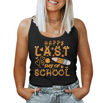 Happy Last Day Of School Tiger - Teacher Summer Women Tank Top | Mazezy