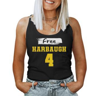 Harbaugh 4 Fall Season Women Tank Top - Monsterry