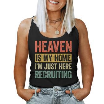 Heaven Is My Home Christian Religious Jesus Women Tank Top - Seseable