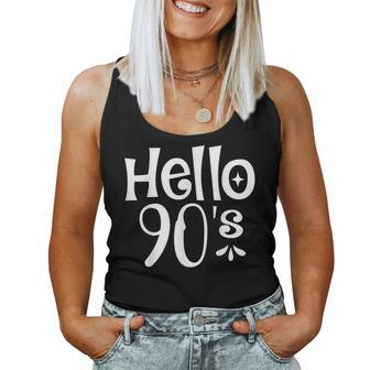 Hello 90S B-Day 90Th Cute Birthday Family Women Tank Top | Mazezy