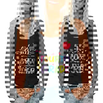 Hello Fourth Grade Team 4Th Grade Back To School Teacher Kid For Teacher Women Tank Top | Mazezy