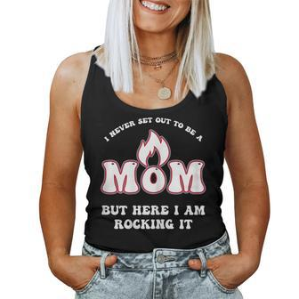 Hot Mom Mature Mothers Flaming O Rocking It For Mom Women Tank Top | Mazezy CA