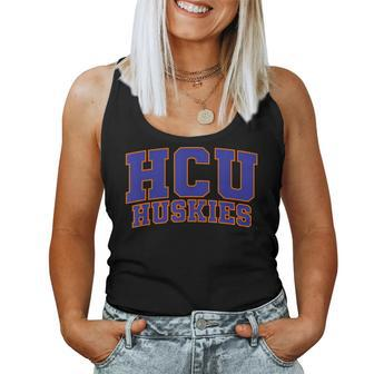 Houston Christian University Huskies 02 Women Tank Top | Mazezy