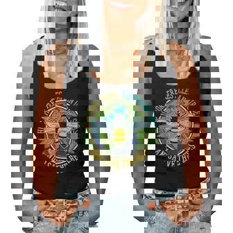 Hug More Trees Clean Seas Save Bees Nature Lover Earth Day Women Tank Top Basic Casual Daily Weekend Graphic - Thegiftio UK