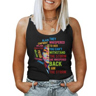 I Am The Storm Junenth Black History Month Women Women Tank Top Basic Casual Daily Weekend Graphic - Seseable