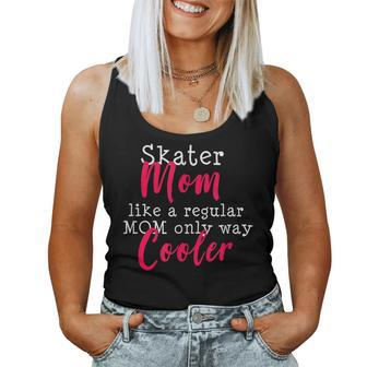 Ice Skating Mom Figure Skater Mom Women Tank Top | Mazezy DE