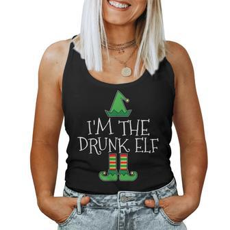 I'm The Drunk Elf Matching Family Group Christmas T Women Tank Top - Seseable