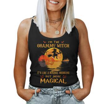 I'm The Grammy Witch It's Like A Normal Grandma Halloween Women Tank Top - Monsterry AU