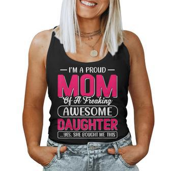 I’M A Proud Mom From Daughter Women Tank Top | Mazezy