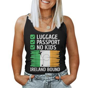 Irish Vacation Outfit Ireland Travel Men Women Ireland Trip Women Tank Top | Mazezy