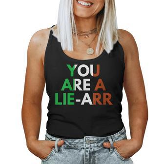 Italian Meme Slogan You Are A Liar Women Tank Top | Mazezy