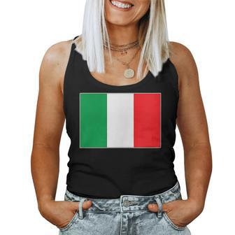 Italy Flag Cool Italia Italian Flags Men Women Boy Girl Women Tank Top | Mazezy
