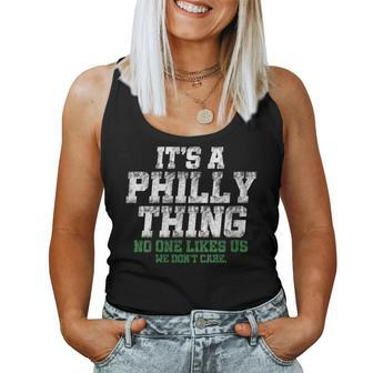 Its A Philly Thing - Its A Philadelphia Thing Fan Women Tank Top Weekend Graphic - Monsterry AU