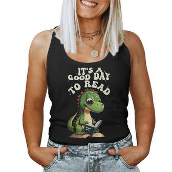 Its A Good Day To Read A Book Teachers Library Book Lovers Women Tank Top | Mazezy