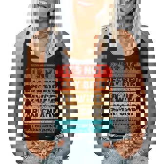 Its Not Easy Being My Wifes Arm Candy But Here I Am Nailin Women Tank Top | Mazezy