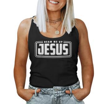 Jesus Christ Ethic Christianity God Service Women Tank Top | Mazezy