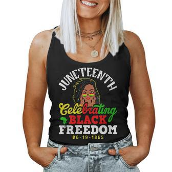 Junenth African Freedom Day Black History Month Melanin Women Tank Top Basic Casual Daily Weekend Graphic - Seseable