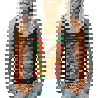 Junenth Women Remembering My Ancestors 2023 Women Tank Top | Mazezy