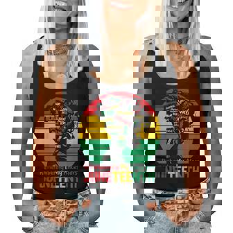 Junenth Remembering My Ancestors Celebrate Black Women Women Tank Top | Mazezy