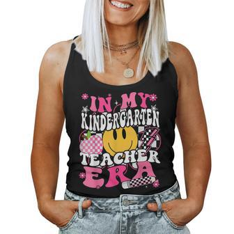 In My Kindergarten Teacher Era School Teach Back To School Women Tank Top | Mazezy DE